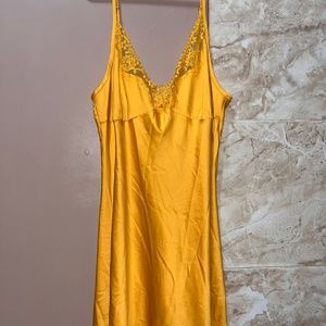 Yellow Lingerie Dress